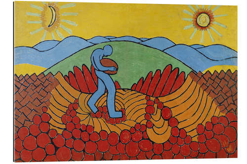 Quadro em plexi-alumínio Blue Sower, 1911