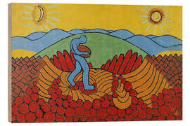 Stampa su legno Blue Sower, 1911