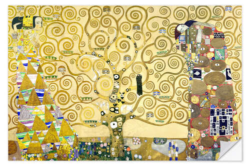 Sticker mural Design for the Stoclet Frieze