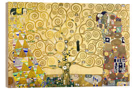 Wood print Design for the Stoclet Frieze - Gustav Klimt