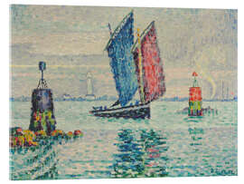 Acrylglasbild Der Sardinenfischer, Locmalo, 1922 - Paul Signac