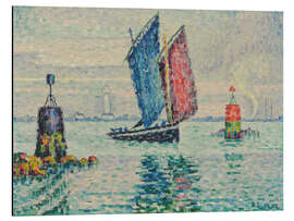 Alumiinitaulu The Sardine Fisherman, Locmalo, 1922 - Paul Signac