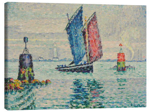 Leinwandbild Der Sardinenfischer, Locmalo, 1922