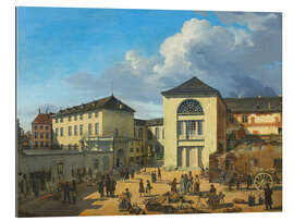 Gallery Print Der Akademiehof in Düsseldorf, 1831