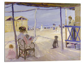 Gallery print On the beach of Viareggio - Philipp Klein, 1906