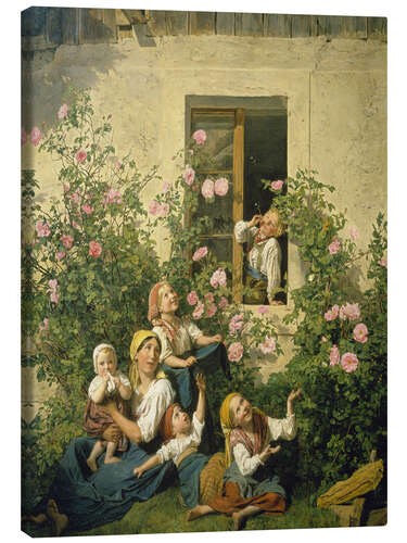 Lienzo Soap Bubble Children
