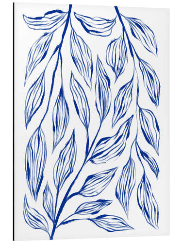 Obraz na aluminium Blue Ink Grass