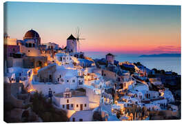 Lerretsbilde Sunset on Mykonos