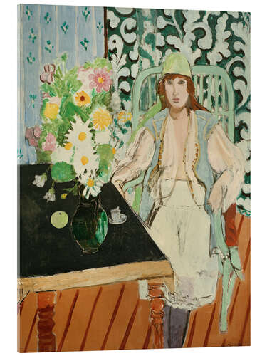 Acrylglasbild Der Schwarze Tisch, 1919