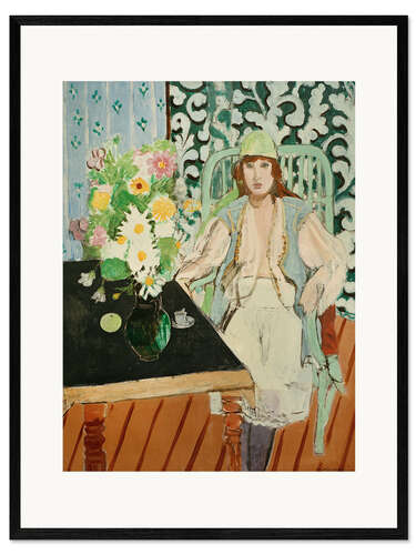 Plakat artystyczny premium w ramie The Black Table, 1919