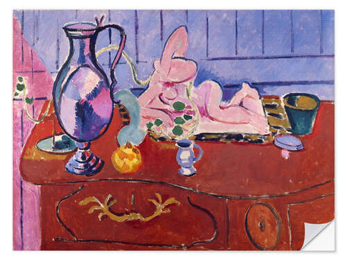Wall sticker Still Life with Pewter Jug, 1910