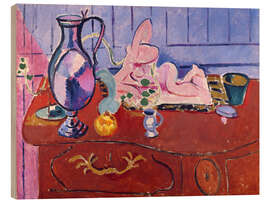 Tableau en bois Nature morte au pot d’étain, 1910