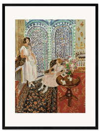 Framed art print The Moorish Screen, 1921