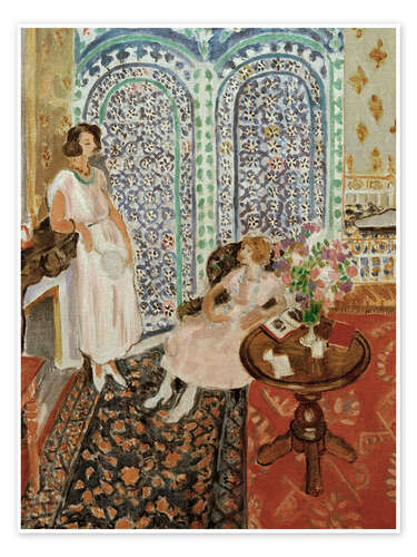 Poster The Moorish Screen, 1921