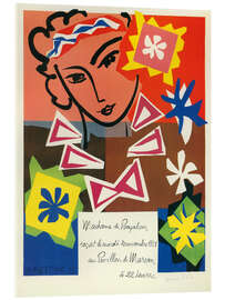 Obraz na szkle akrylowym Madame de Pompadour reçoit le mardi 20 novembre 1951 - Henri Matisse