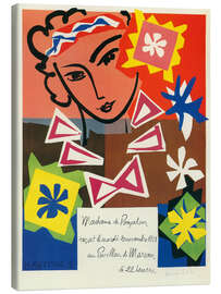 Canvas-taulu Madame de Pompadour reçoit le mardi 20 novembre 1951 - Henri Matisse