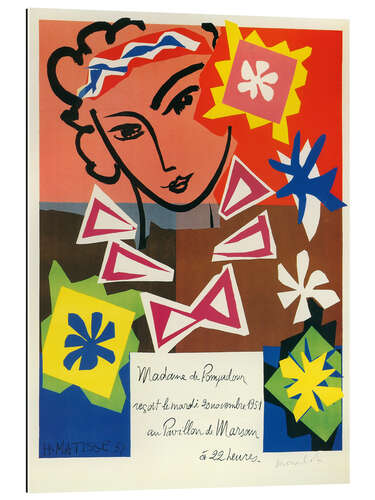 Galleritryck Madame de Pompadour reçoit le mardi 20 novembre 1951
