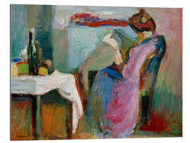 Gallery print Reader in a Violet Dress, 1898 - Henri Matisse