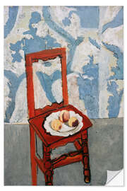 Selvklebende plakat The Chair with the Peaches, 1918