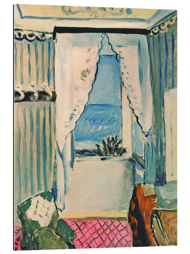 Quadro em plexi-alumínio Interior in Nice, 1917