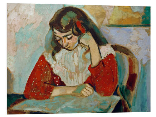 Obraz na PCV Marguerite lisant (Marguerite, reading), 1906