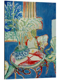 Magnettafel Kleines Interieur in Blau, 1947