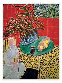 Poster Intérieur à la fougère noire, 1948 - Henri Matisse