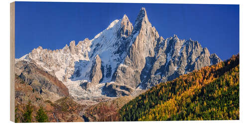 Trebilde Mont Blanc massif, Chamonix, France