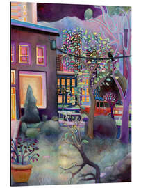 Aluminium print Vancouver Evening