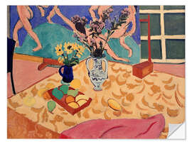 Sticker mural Fruits, fleurs avec le tableau La Danse, 1909 - Henri Matisse