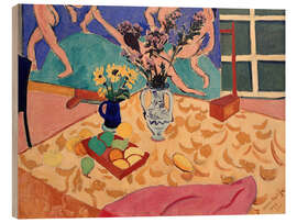 Holzbild Früchte, Blumen mit dem Bild Der Tanz, 1909 - Henri Matisse