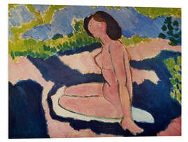 Obraz na PCV Nu assis (Seated Nude), 1909