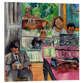 Cuadro de plexi-alu La leçon de musique (The Music Lesson), 1917