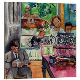 Magnettafel La leçon de musique (Der Musikunterricht), 1917