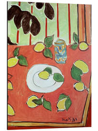 Aluminiumsbilde Les citrons (lemons)