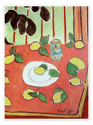 Poster Les citrons (lemons)