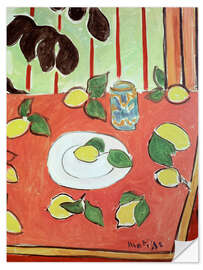Sticker mural Les citrons