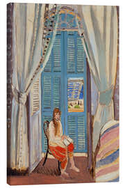 Leinwandbild Les persienne (Der Fensterladen), 1919 - Henri Matisse