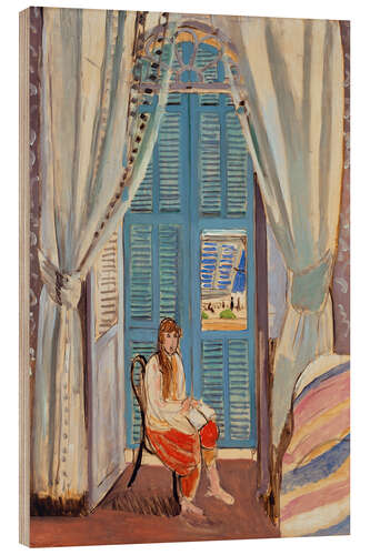 Trebilde Les persienne (The Shutter), 1919