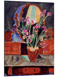 Aluminiumsbilde Pot with Iris, 1912