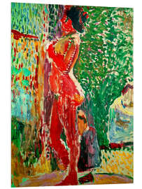 Hartschaumbild Nu dans l’atelier (Akt im Atelier), 1899