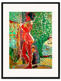 Gerahmter Kunstdruck Nu dans l’atelier (Akt im Atelier), 1899