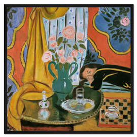 Gerahmter Kunstdruck Harmonie in Gelb, 1928