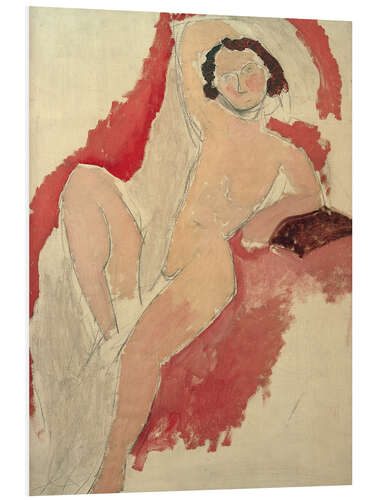 Obraz na PCV Large Seated Nude, Brouty, 1909