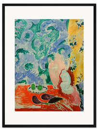 Gerahmter Kunstdruck Stillleben mit Auberginen, 1911