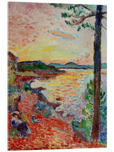 Quadro em acrílico The Bay of Sait-Tropez, 1904