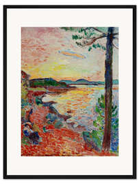 Gerahmter Kunstdruck Die Bucht von Sait-Tropez, 1904