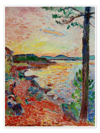 Póster The Bay of Sait-Tropez, 1904 - Henri Matisse