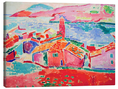 Canvas print The Roofs of Collioure, 1905