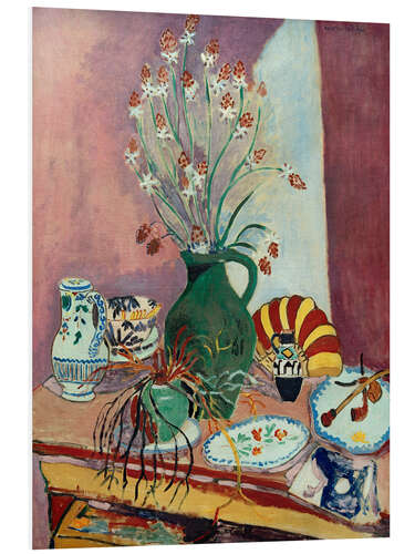 Tableau en PVC Nature morte aux asphodèles, 1907